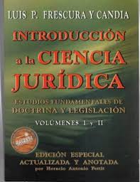 Introducción a la Ciencia Juridica