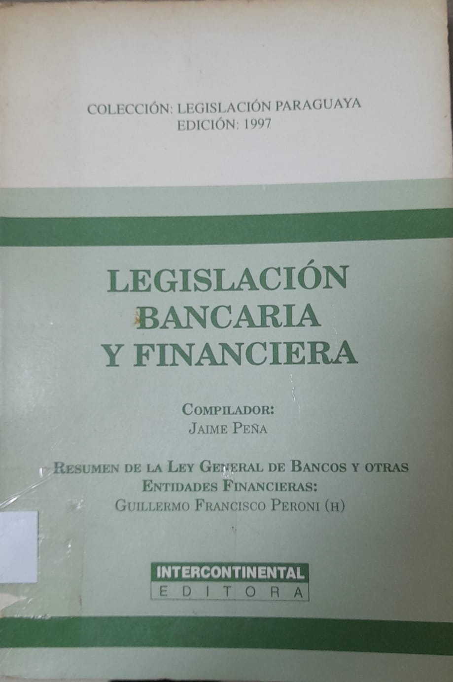 Legislación Bancaria y Financiera