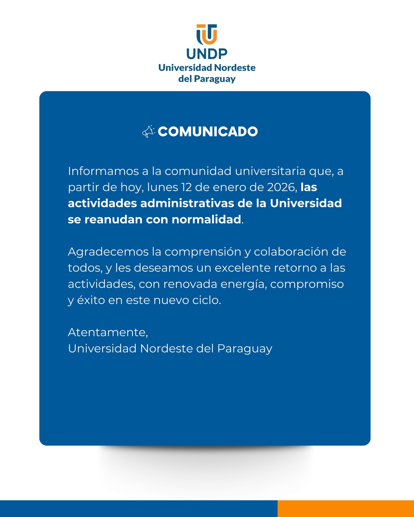 Comunicado Oficial
